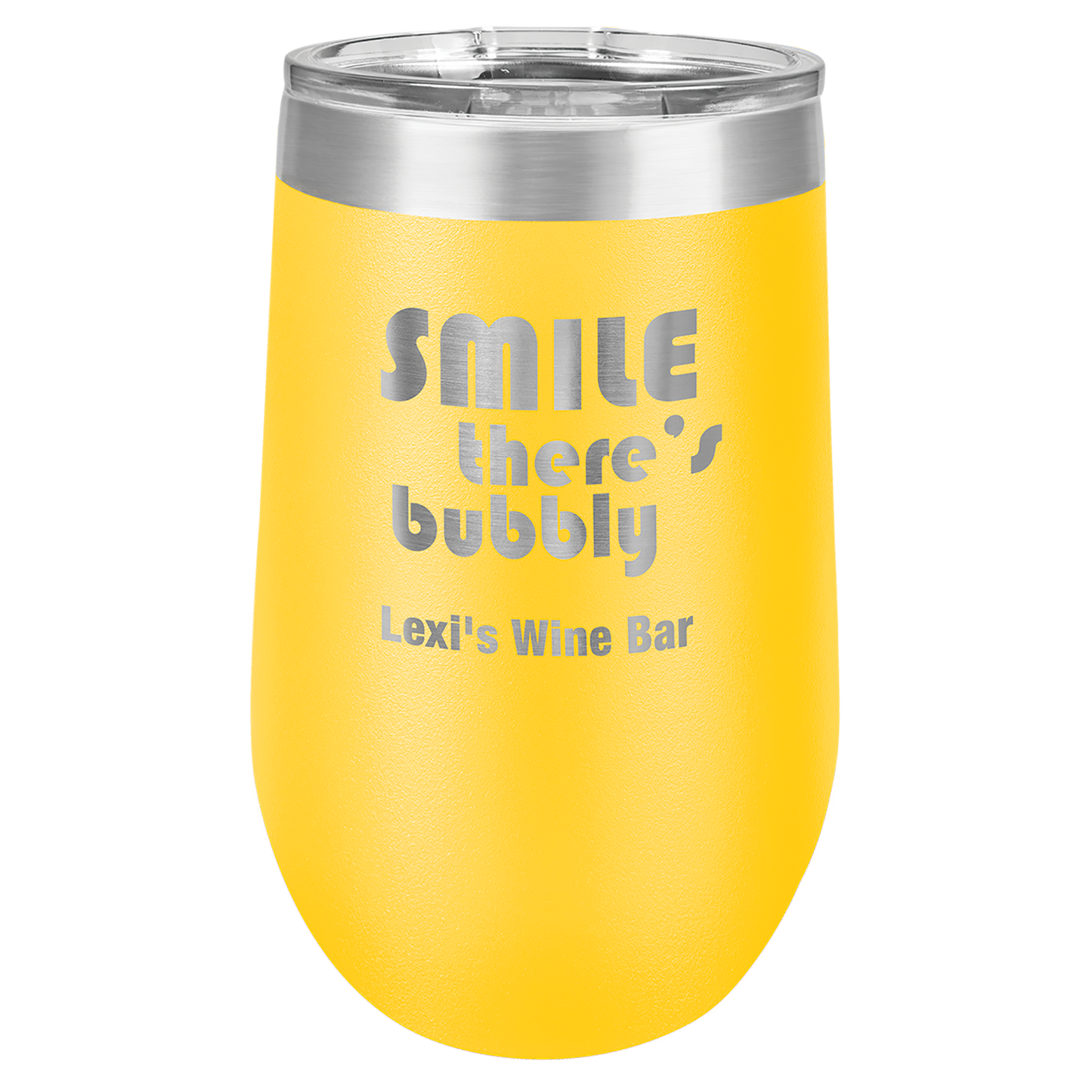 Polar Camel 16oz Stemless Wine Tumbler - Personalized